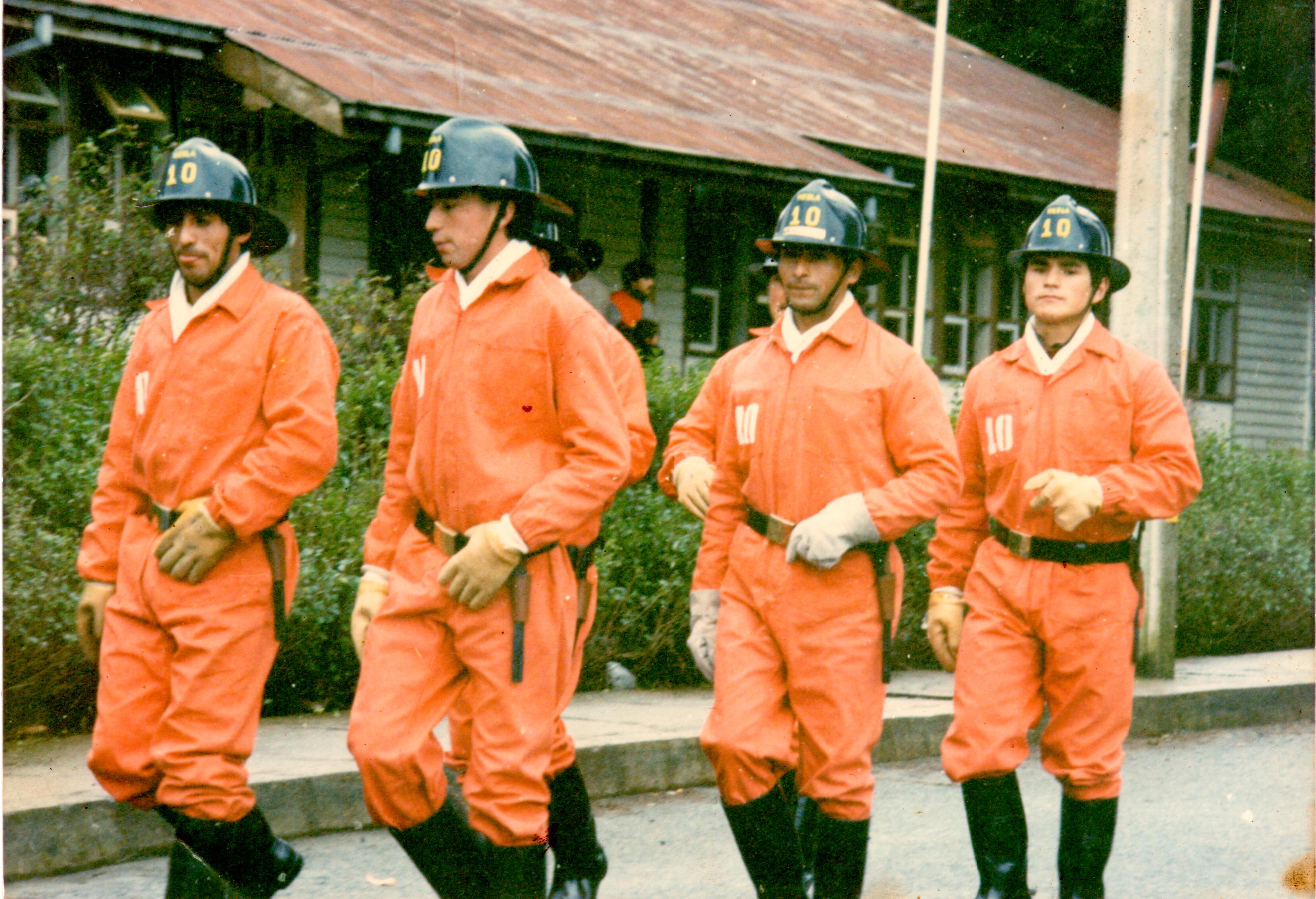 Desfile de bomberos