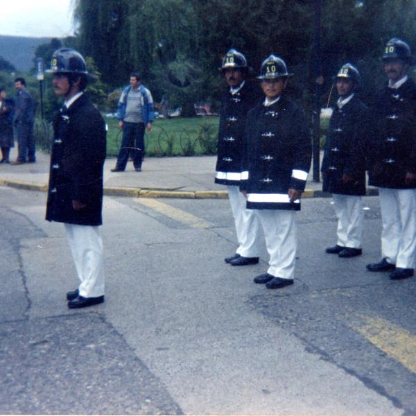 Desfile de bomberos