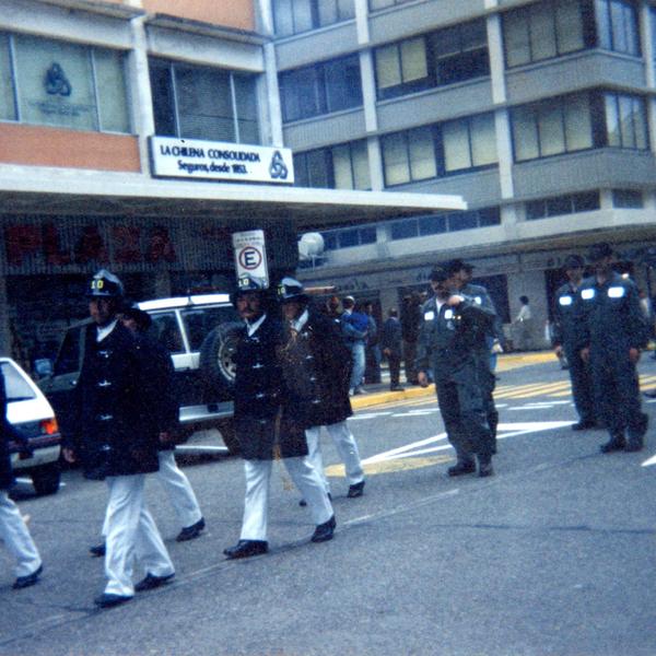 Desfile de bomberos