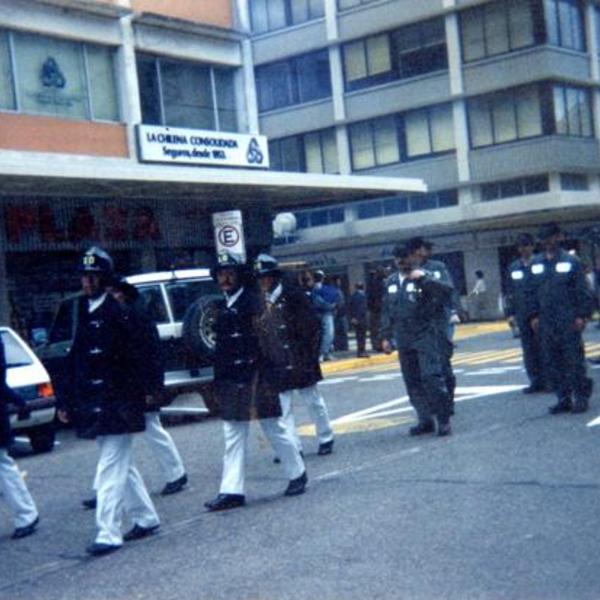 Desfile de bomberos