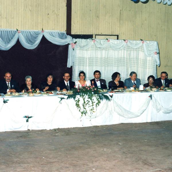 Matrimonio en el casino de Máfil