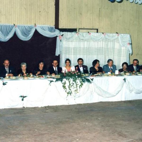 Matrimonio en el casino de Máfil