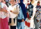 Fiesta de disfraces en el jardín infantil Palomitas