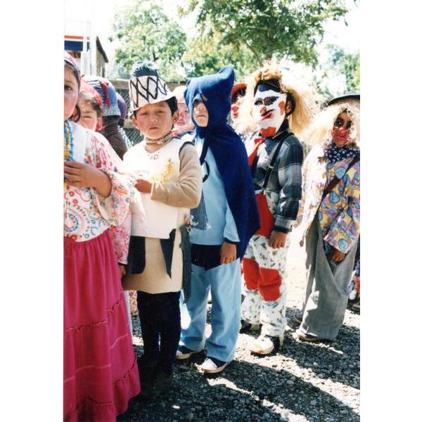 Fiesta de disfraces en el jardín infantil Palomitas