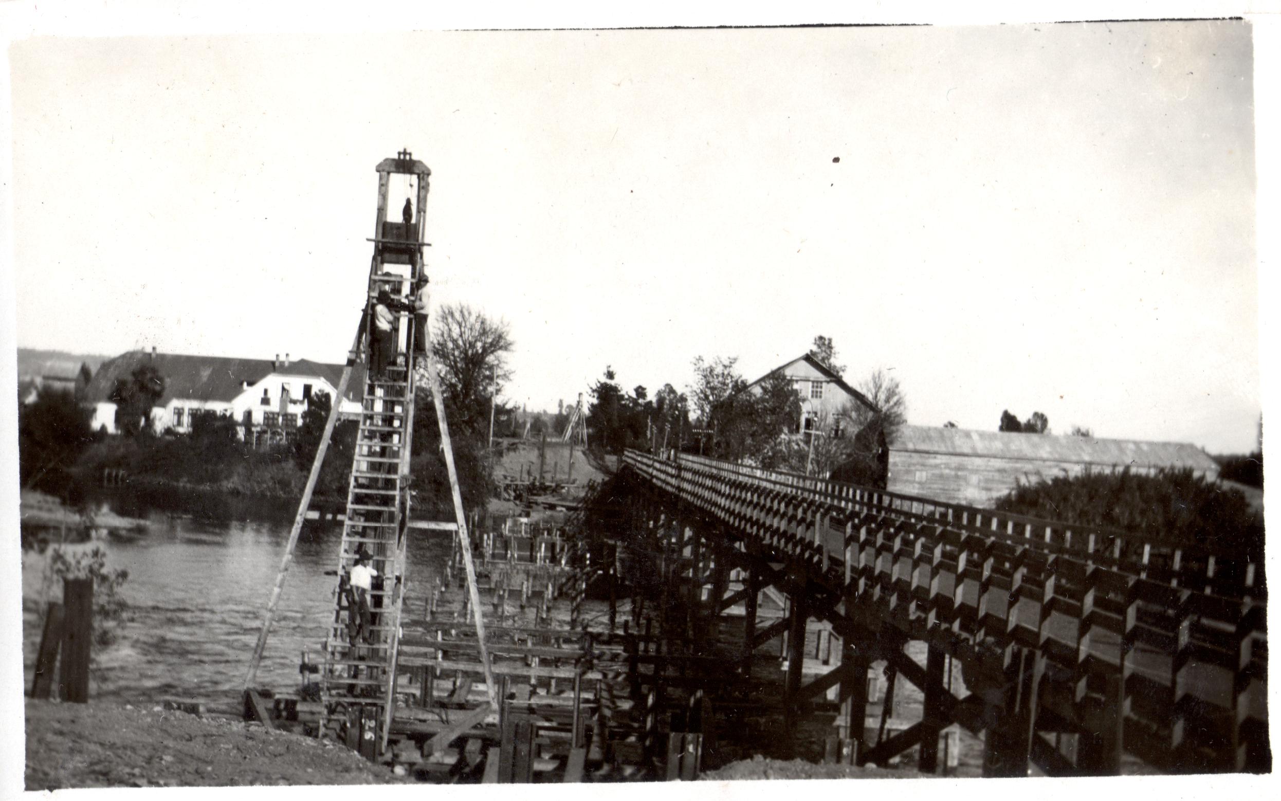 Construcción de puente