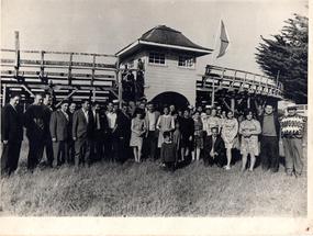 Inauguración de la primera media luna