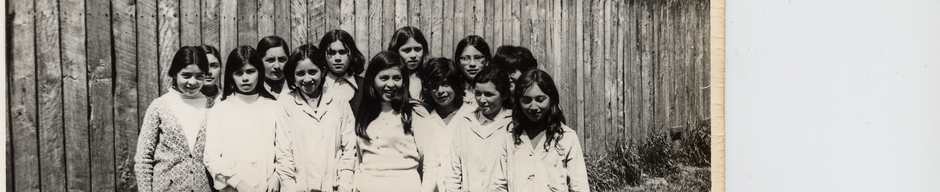 Alumnas de la Escuela Consolidada