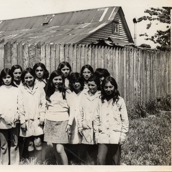 Alumnas de la Escuela Consolidada