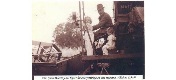 Juan Polette y sus hijas Juan Polette y sus hijas