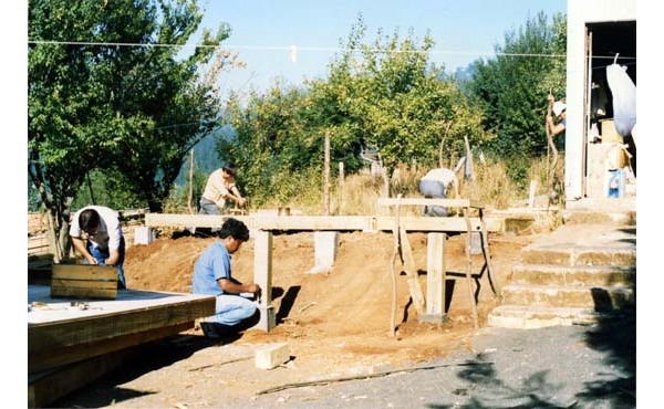Construcción de casa en Nonguén Construcción de casa en Nonguén