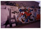 Graffiti en calle Las Vertientes