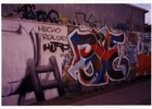 Graffiti en calle Las Vertientes