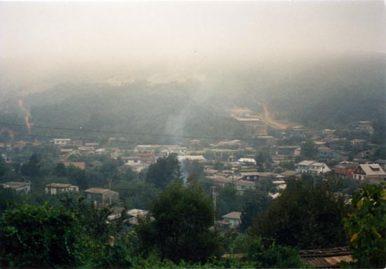 Vista del camino La Cantera