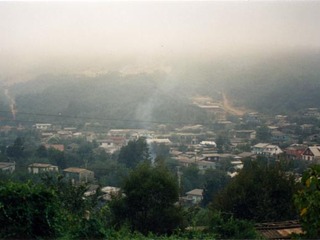 Vista del camino La Cantera