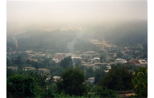 Vista del camino La Cantera