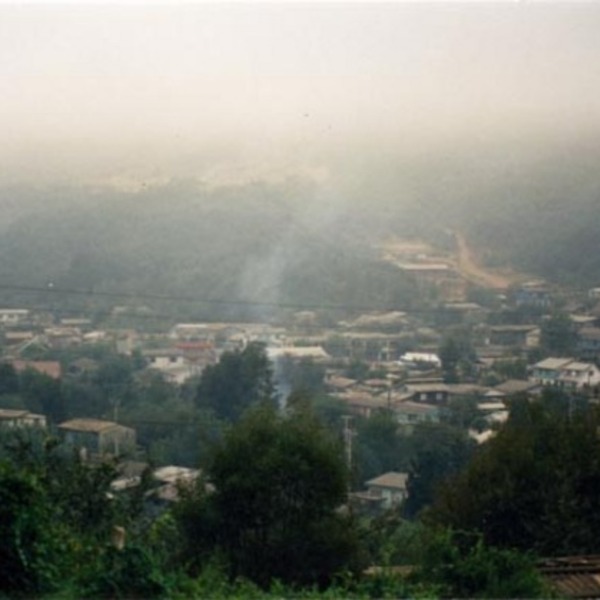 Vista del camino La Cantera