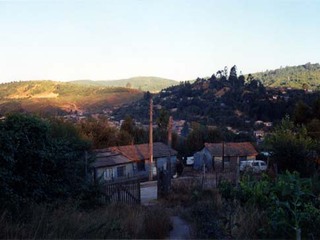 Vista hacia el camino de La Cantera