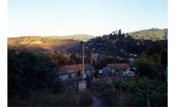 Vista hacia el camino de La Cantera