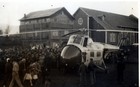 Helicóptero en Puerto Aysén