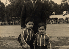 Abuelo y nietos