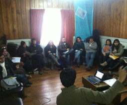 Jornada de capacitación en la Araucanía Jornada de capacitación en la Araucanía