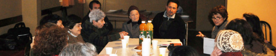 Vecinos de las poblaciones Yungay y João Goulart en el taller de Memorias del Siglo XX Vecinos de las poblaciones Yungay y João Goulart en el taller de Memorias del Siglo XX
