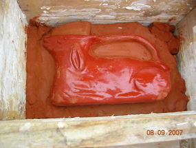Confección de pieza de cerámica