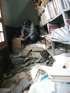Rescate del archivo histórico del Liceo Abate Molina antes de su demolición