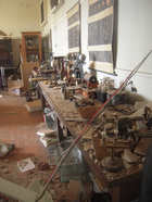Laboratorio del Liceo Abate Molina luego del terremoto