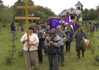 Procesión de la fiesta de Aucar. 23 de septiembre de 2009.