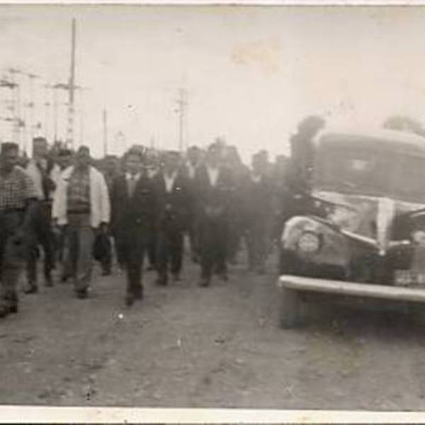 Cortejo fúnebre en Frutillar