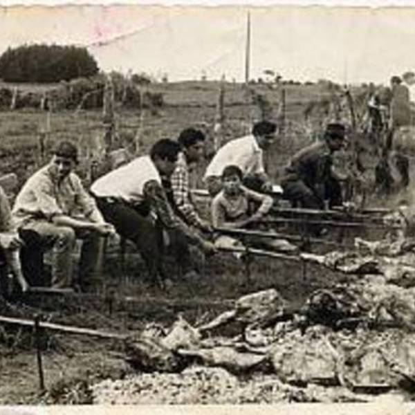 Asado al palo