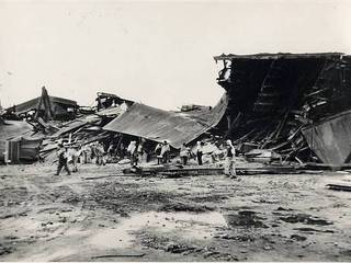 Derrumbe de la bodega de Cafra