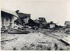 Bodega en ruinas después del terremoto de 1960