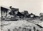 Bodega en ruinas después del terremoto de 1960