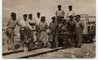 Trabajadores de vías y obras de la Estación Central Trabajadores de vías y obras de la Estación Central