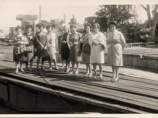 Funcionarias del ferrocarril Arica-La Paz Funcionarias del ferrocarril Arica-La Paz