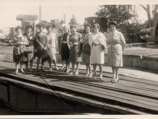 Funcionarias del ferrocarril Arica-La Paz Funcionarias del ferrocarril Arica-La Paz