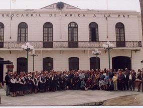 Aniversario ferrocarril Arica-La Paz