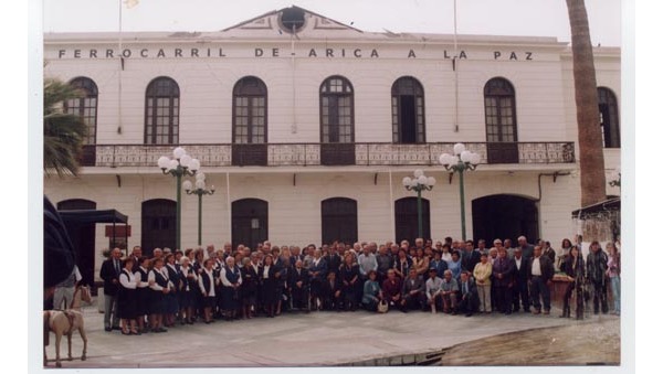 Aniversario ferrocarril Arica-La Paz