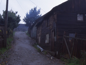 Callejón de la población Lolquellén