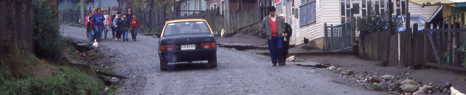 Vecinos de la población Lolquellén