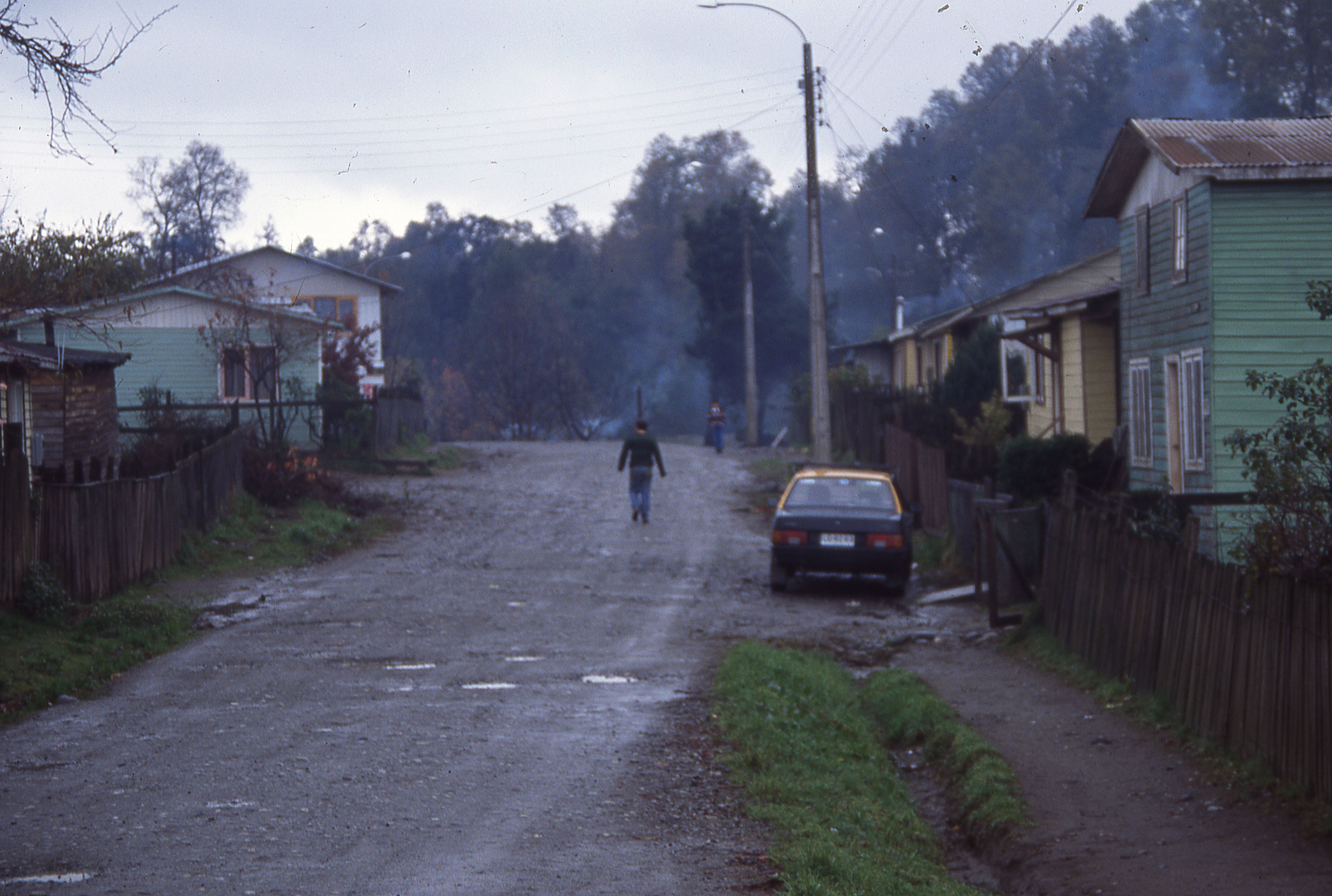 Calle de la población Lolquellén