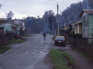 Calle de la población Lolquellén