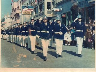 Desfile de bomberos de Coquimbo