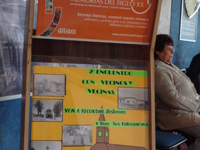 Afiches de convocatoria a las actividades de la biblioteca de Altovalsol. Año 2012.