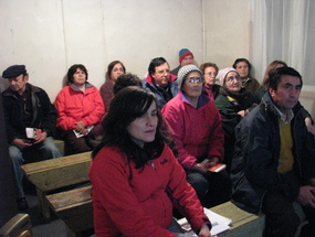 Encuentro en la población General Marchant de Coyhaique. Año 2009.