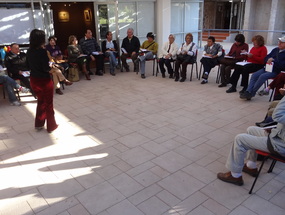 Actividad comunitaria en el Museo Gabriela Mistral de Vicuña. Año 2012.