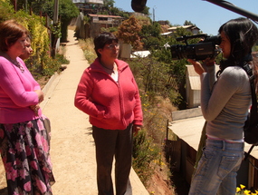 Registro audiovisual en el cerro Ramaditas de Valparaíso. Año 2009.