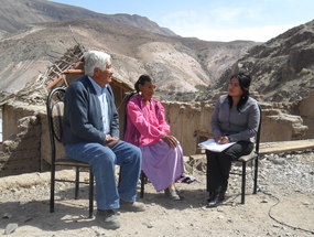 Entrevista a habitantes de Chapiquilta, Camiña. Año 2011.